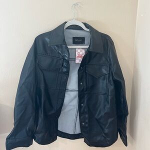 Deluc Women’s Black Leather Jacket